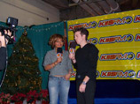 Christina at 'Kiss FM Jingle Ball'