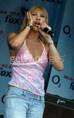 javine at 'FOX FM Party in the Park'