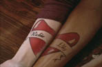 'Lily and Rickie' tatoo