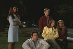 High School Survivors: Cordelia, Oz, Buffy, Willow and Xander