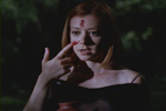 Willow preparing for Buffy's resurrection spell