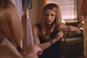 Buffy cut her hair