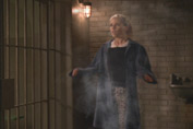 Anya's appearing in the prison