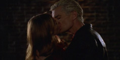 Buffy kisses Spike