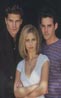 Sarah Michelle Gellar, David Boreanaz and Nicholas Brendon